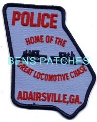 GEORGIA,ADAIRSVILLE POLICE 1 STATE SHAPED_wm